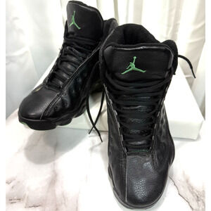 JORDAN BLACK CAT ALTITUDE GREEN Men's SIZE 9.5